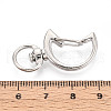 Alloy Swivel Snap Hook Clasps PALLOY-T090-78P-3