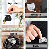 CREATCABIN Pocket Hug Token Long Distance Relationship Keepsake Keychain Making Kit DIY-CN0002-67A-5