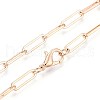 Brass Paperclip Chains MAK-S072-14B-G-2