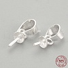 925 Sterling Silver Pendant Bails STER-S002-78-3