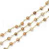 Handmade Gemstone Beaded Chains CHC-XCP0001-08-3