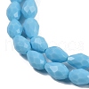 Opaque Solid Color Beads Strands EGLA-N013-P8mm-D10-3