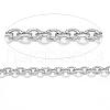Tarnish Resistant 304 Stainless Steel Cable Chains CHS-H003-01P-1