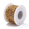 3.28 Feet PVD Vacuum Plating 304 Stainless Steel Cable Chains X-CHS-D033-05G-01-4