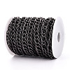 Aluminium Two Tone Rhombus Link Chains CHA-N004-05B-2