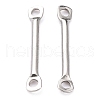 Tarnish Resistant 201 Stainless Steel Links Connectors STAS-B011-01B-P-1