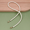 Plastic Imitation Pearl Beaded Bag Straps PW-WG15085-02-1