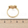 Adjustable Brass Micro Pave Cubic Zirconia Rings RJEW-S400-03G-5