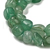 Natural Green Aventurine Bead Strands G-F465-62-4