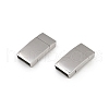 304 Stainless Steel Magnetic Clasps STAS-C127-12P-1