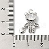 Brass Cubic Zirconia Pendants KK-K274-05P-3