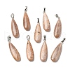 Natural Sunstone Pendants G-Q192-07P-07-2