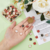 DICOSMETIC 80Pcs 4 Colors  Alloy Enamel Charms FIND-DC0003-43-3