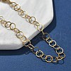 304 Stainless Steel Rolo Chains Bracelets for Women BJEW-U043-02G-2