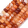 Natural Banded Agate Beads Strands G-F790-I01-01E-2