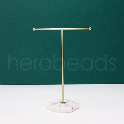 T-shaped Iron Earring Display Stands PW-WG54779-01-1