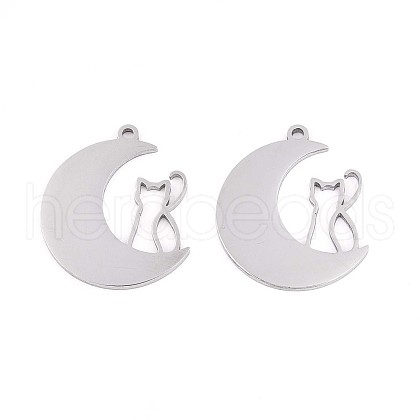 304 Stainless Steel Pendants STAS-N108-31P-1