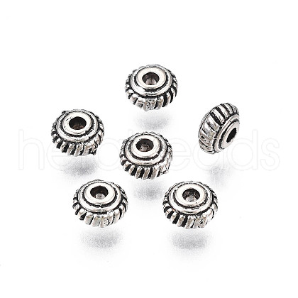 Tibetan Style Alloy Spacer Beads X1-K0NJX041-01-1