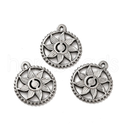 Non-Tarnish 304 Stainless Steel Pendants STAS-Q001-18P-1