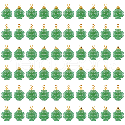 DICOSMETIC 60Pcs Glass Charms GLAA-DC0001-08-1