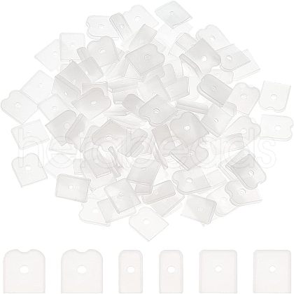 Fingerinspire 150Pcs 3 Style Silicone Plug FIND-FG0001-17-1
