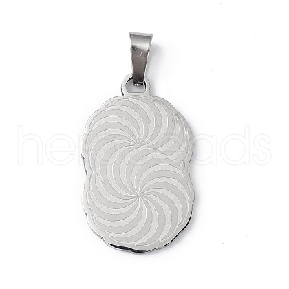 Non-Tarnish 304 Stainless Steel Pendants STAS-C072-01P-1