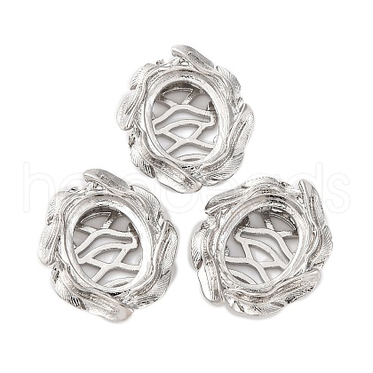 Brass Cabochon Settings KK-U074-01P-1