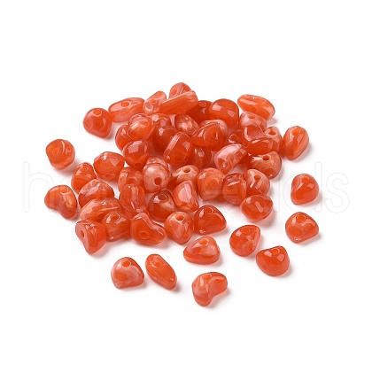 Acrylic Beads OACR-C013-09G-1