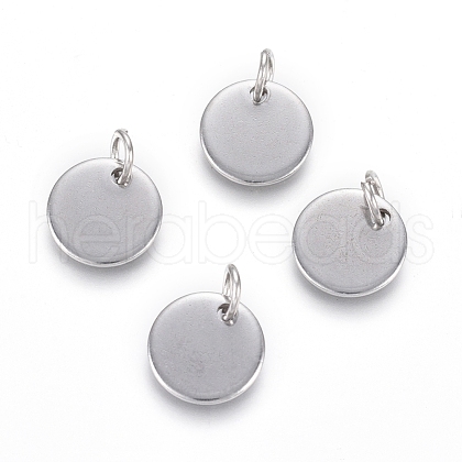Non-Tarnish 304 Stainless Steel Charms EJEW-L238-03C-P-1