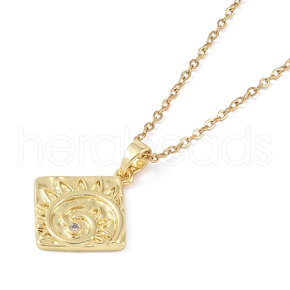 201 Stainless Steel Cable Chain Necklaces NJEW-P309-22A-G-1