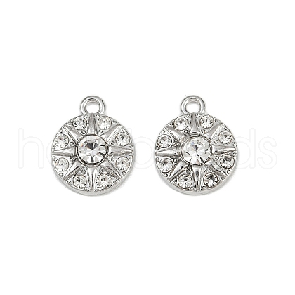 Alloy Rhinestone Pendants PALLOY-P311-03P-1