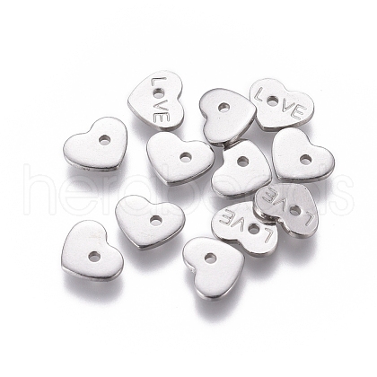 Non-Tarnish 304 Stainless Steel Charms STAS-G214-42P-1