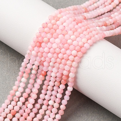 Natural Pink Opal Beads Strands G-C196-A01-2mm-1