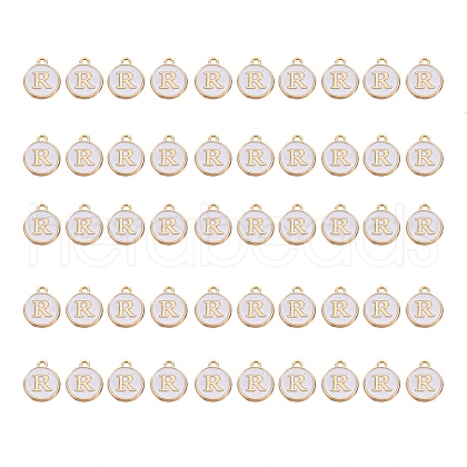 Golden Plated Alloy Charms ENAM-SZ0001-25A-R-1