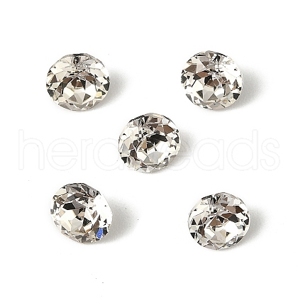 Glass Rhinestone Cabochons GLAA-A018-6mm-001-1