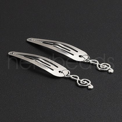 Alloy Snap Hair Clips PW-WG871EF-03-1