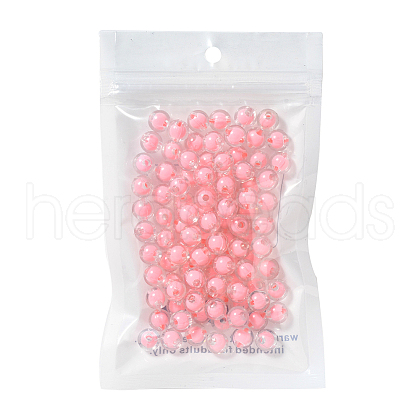 Transparent Acrylic Beads TACR-YW0001-03F-1