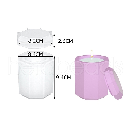 DIY Food Grade Silicone Candle Molds PW-WGEB139-04-1
