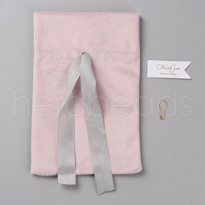 Velvet Jewelry Drawstring Gift Bags ABAG-CJC0004-01-1