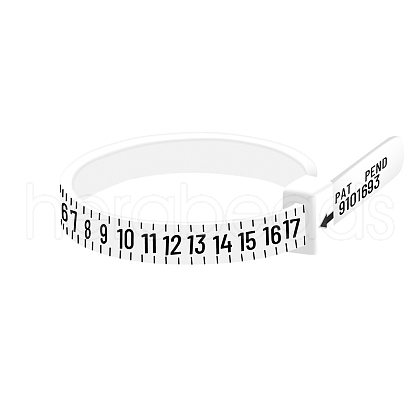 Plastic US Ring Sizer Measuring Tool X-FAMI-PW0001-23A-1