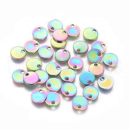 Ion Plating(IP) 304 Stainless Steel Charms STAS-G201-02F-M-1