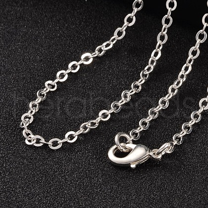 Brass Cable Chains Necklaces NJEW-JN01468-05-1