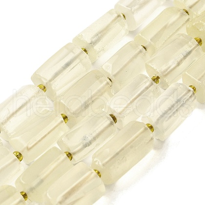 Natural Lemon Quartz Beads Strands G-L552R-01-1