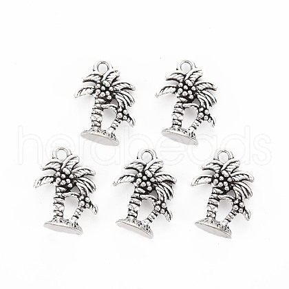 Tibetan Style Alloy Pendants X-TIBE-S320-201AS-1