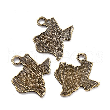 Tibetan Style Pendants X-PALLOY-P241-02AB-1