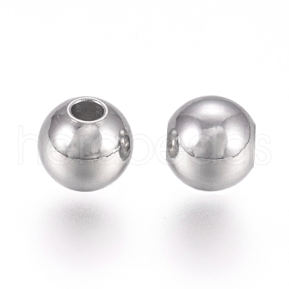 Tarnish Resistant 316L Surgical Stainless Steel Beads STAS-M274-073B-P-1