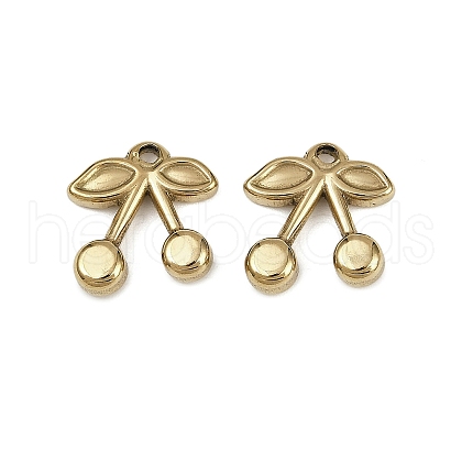 304 Stainless Steel Pendants STAS-D363-01G-1