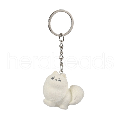 Alloy with Resin Cute Keychain KEYC-Z006-01P-B-1
