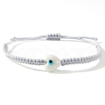 Bohemian Style Glass Beads Braided Bead Bracelets FR5160-7-1