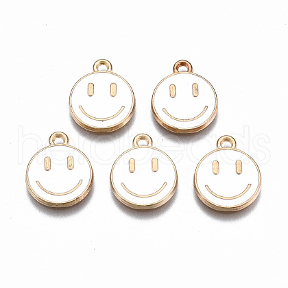 Alloy Enamel Charms X-ENAM-S121-165G-RS-1